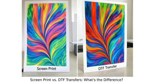 Screen Print vs. DTF Transfers: What's the Difference?