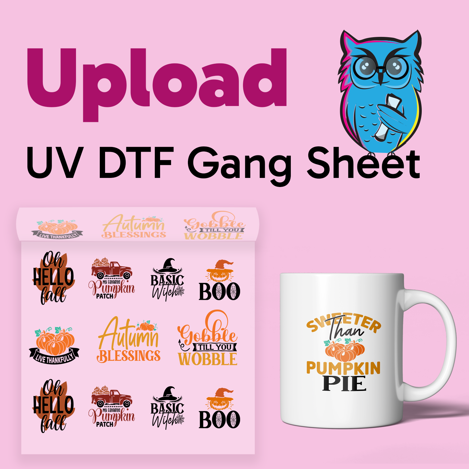 UV DTF Gang Sheet